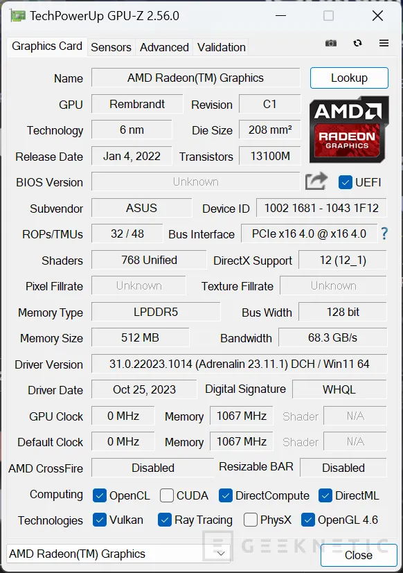 Geeknetic GPU-Z Ahora Detecta Los Juegos Instalados Con Soporte Para DLSS 3 y 3.5 2