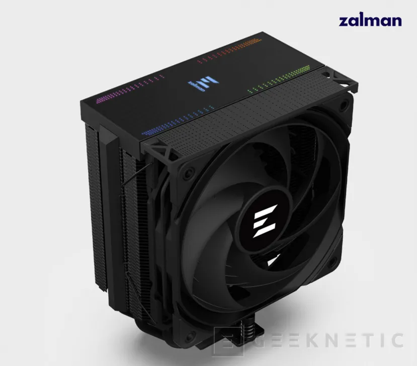 Geeknetic Hasta 180W de disipación para CPU e iluminación ARGB en el nuevo Zalman CNPS13X Black 1