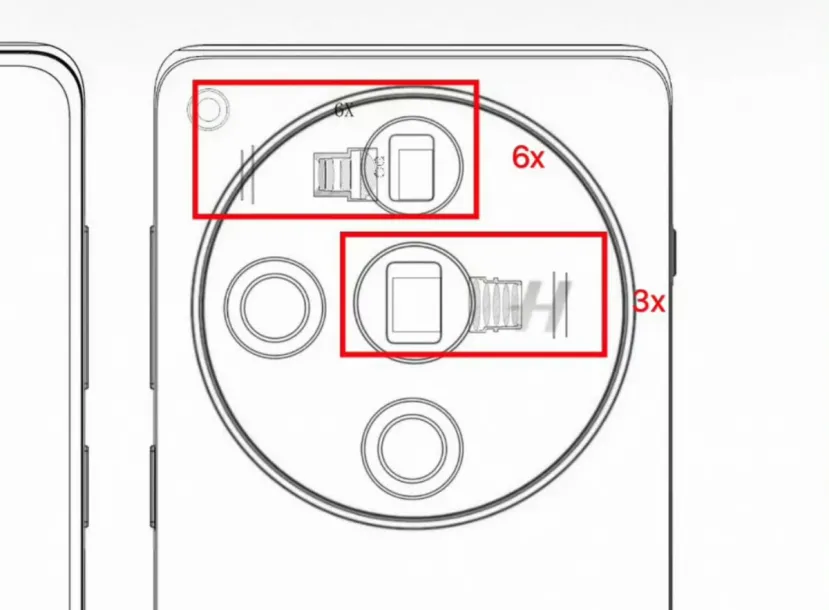 Geeknetic El Oppo Find X7 Pro contaría con dos cámaras periscópicas 1