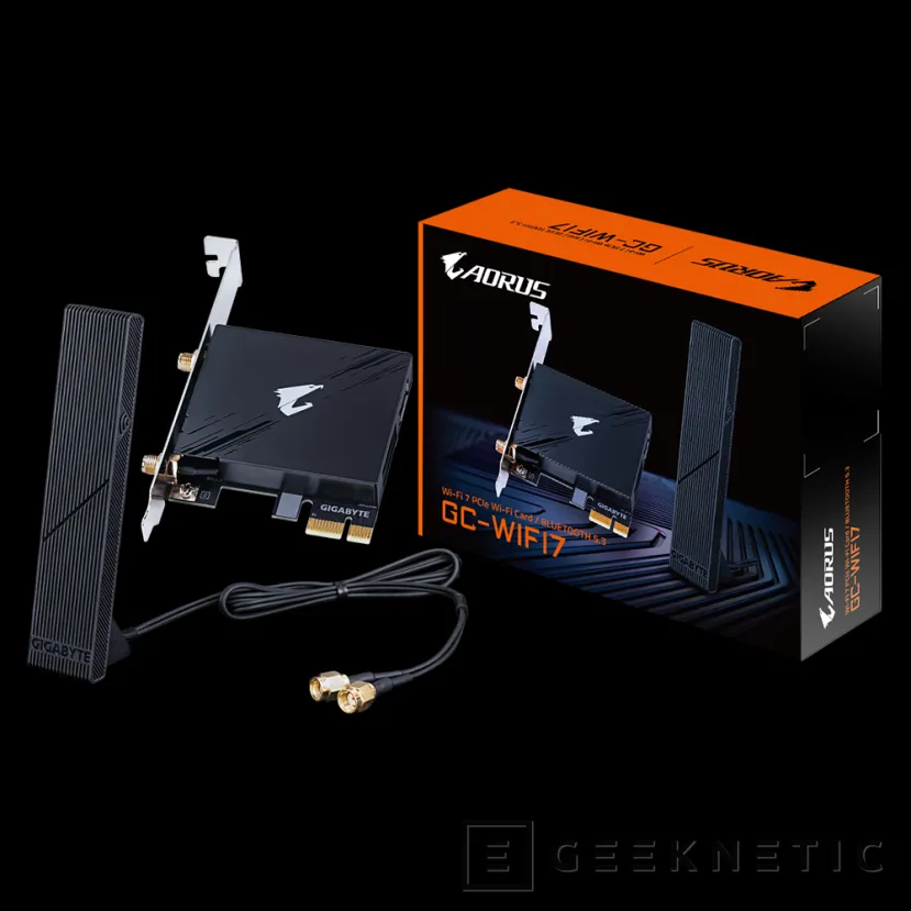 Geeknetic La tarjeta PCIe WiFi 7 de AORUS está disponible con 3 chips diferentes 1