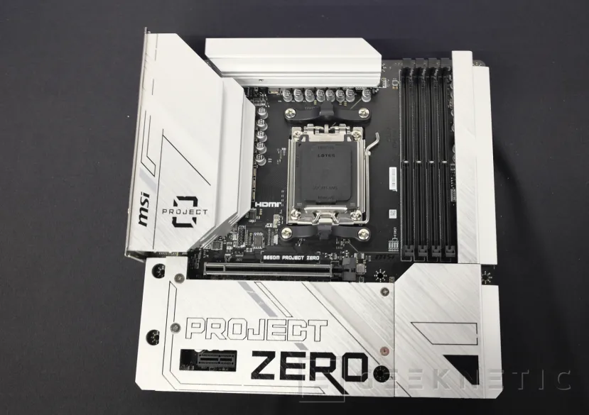 Geeknetic MSI nos muestra sus nuevas Placas Project Zero y su renovado sobremesa Trident X2 28