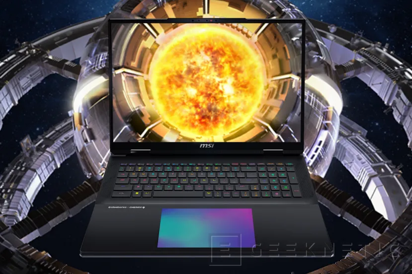 Geeknetic MSI muestra el Titan 18 HX, un portátil con 18 pulgadas, pantalla 4K a 120 Hz y 1.000 nits de brillo 2
