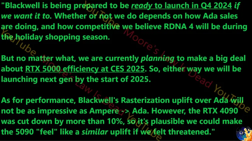 Geeknetic NVIDIA puede adelantar el lanzamiento de las RTX 50 Series al Q4 si AMD presenta sus tarjetas con RDNA 4 1