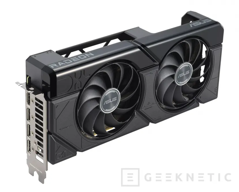 Geeknetic ASUS ha lanzado las nuevas Radeon RX 7700 XT y RX 7800 XT DUAL OC con diseño de 2 ventiladores 1
