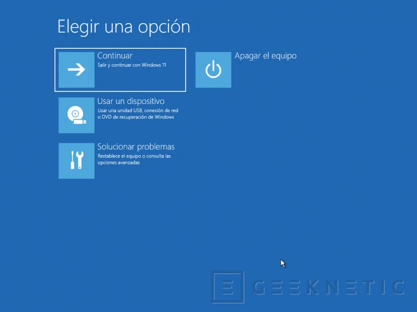 Geeknetic Consola de Recuperación de Windows 15