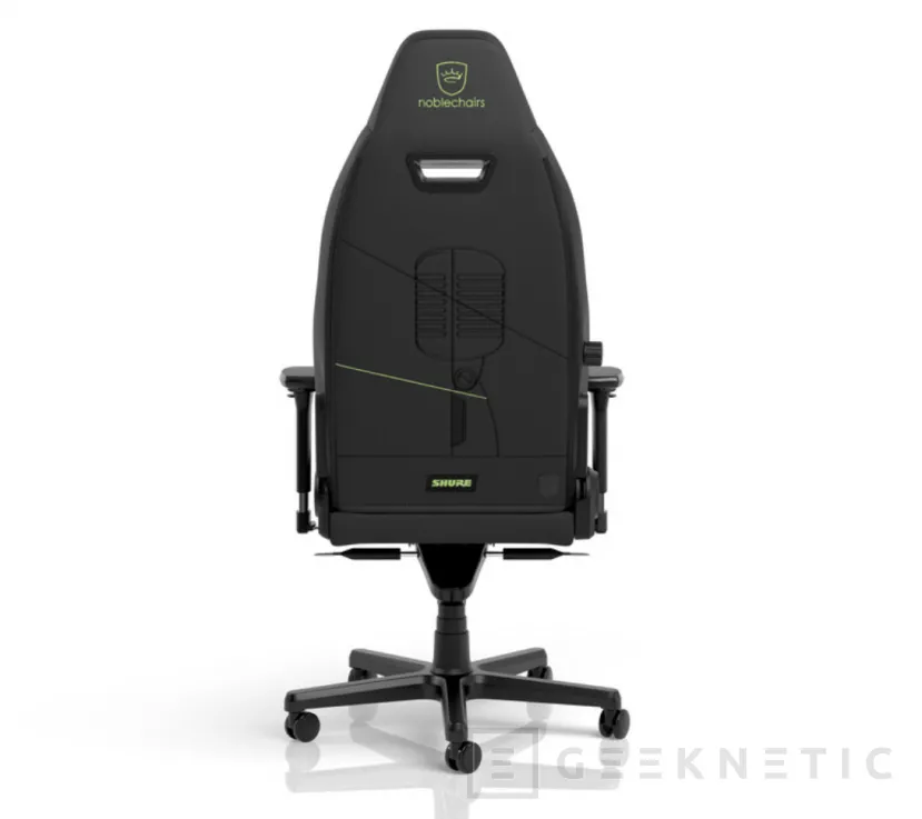Geeknetic noblechairs lanza una edición especial de su silla LEGEND en colaboración con Shure 1