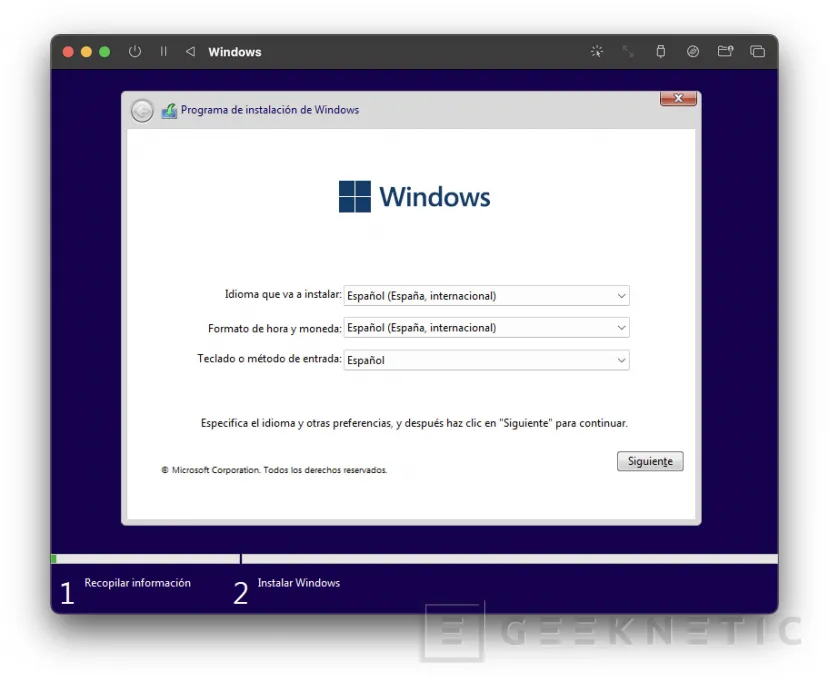 Geeknetic Cómo Instalar Windows 11 en Mac M1 y M2 gratis 15
