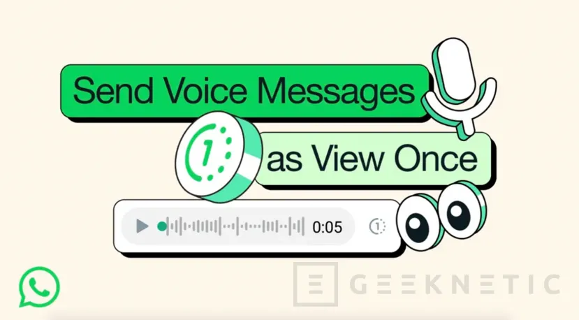 Geeknetic WhatsApp añade notas de voz efímeras a su catálogo de características de privacidad 1