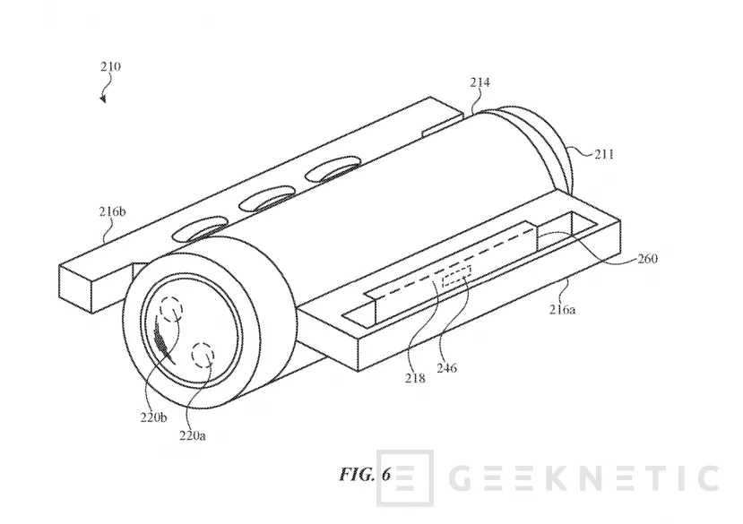 Geeknetic Apple ha patentado una linterna externa que se acopla al Apple Watch 2