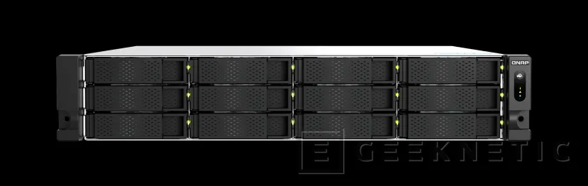 Geeknetic Nuevos NAS QNAP para empresas con AMD Ryzen 7000 Series de 6 y 8 núcleos y hasta 16 bahías para discos 2