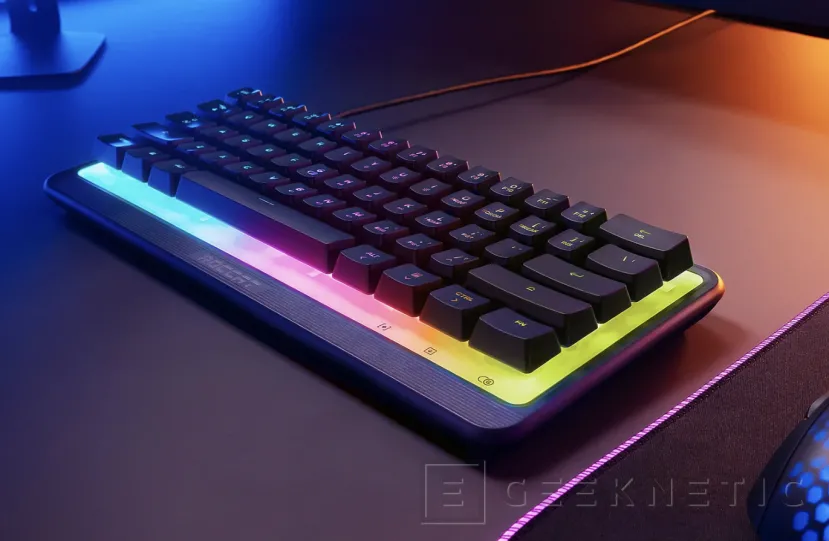 Geeknetic El teclado Magma Mini combina un diseño TKL 60% con RGB en su superficie 1