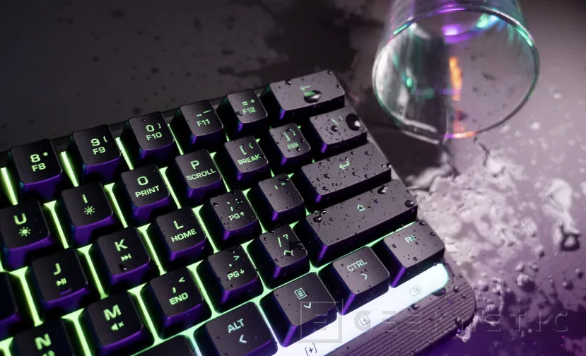 Geeknetic El teclado Magma Mini combina un diseño TKL 60% con RGB en su superficie 2