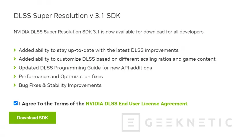 Geeknetic Nuevo NVIDIA DLSS SDK 3.1 con posibilidad de actualizar DLSS de forma automática 1