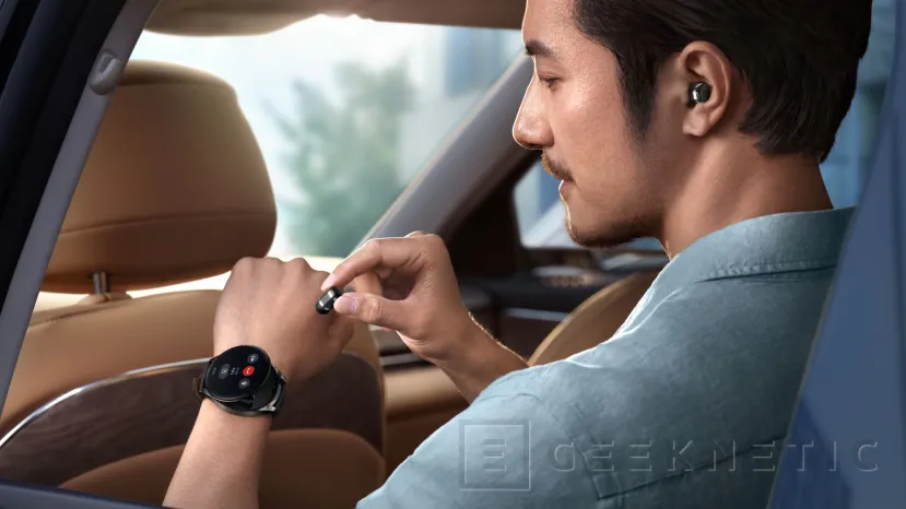 Geeknetic Huawei lanza el nuevo WATCH Buds, un reloj inteligente con auriculares integrados 5