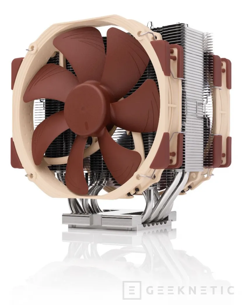 Geeknetic Nuevos disipadores Noctua para los Intel Xeon Sapphire Rapids con ventiladores de hasta 140 mm 2