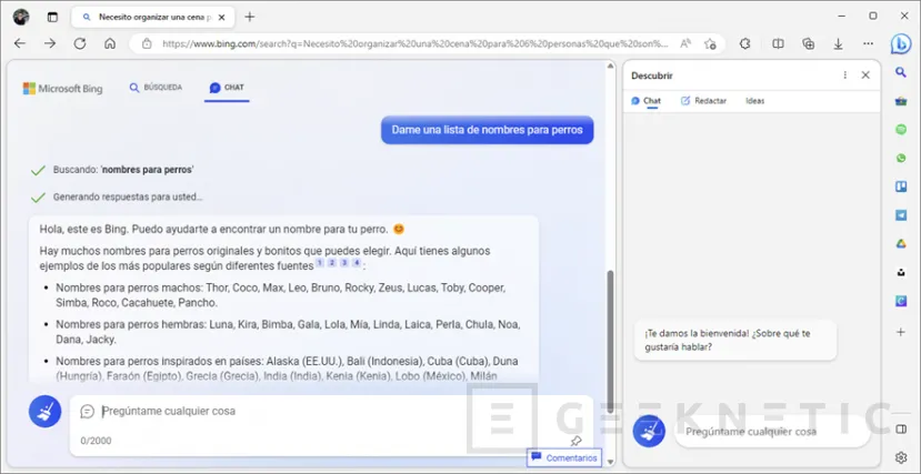 Geeknetic Bing Chat: Los Mejores Trucos y Utilidades de su Inteligencia Artificial 16