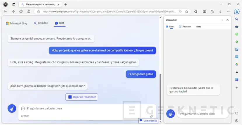 Geeknetic Bing Chat: Los Mejores Trucos y Utilidades de su Inteligencia Artificial 15