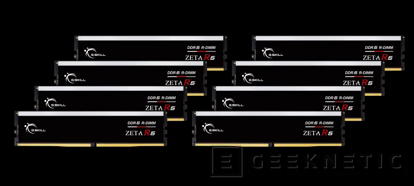 Geeknetic G.SKILL lanza módulos R-DIMM para los nuevos Intel Xeon W con velocidades de hasta 6.400 MHz CL30 1