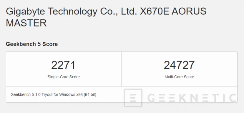 Geeknetic El AMD Ryzen 9 7950X3D obtiene una puntuación similar al Intel Core i9-13900KS en el test de un solo núcleo 1