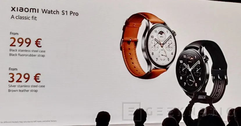 Geeknetic Nuevo reloj Xiaomi Watch S1 Pro con batería para 14 días, GPS y más de 100 deportes disponibles 2