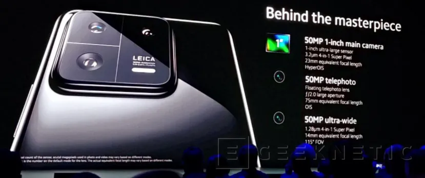 Geeknetic Xiaomi presenta su serie 13, con óptica Leica y el Snapdragon 8 Gen 2 8