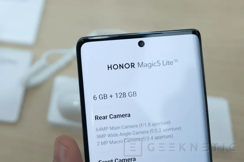 Geeknetic El Honor Magic5 Lite aguanta hasta 2 días de batería 1