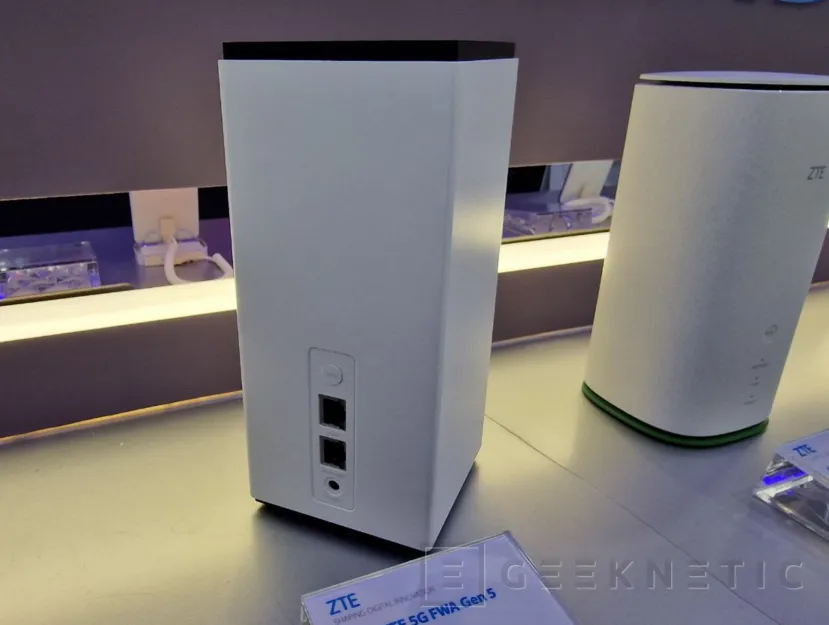 Geeknetic WiFi 7 a 21 Gbps y 5G en el nuevo router ZTE 5G FWA Gen 5 2