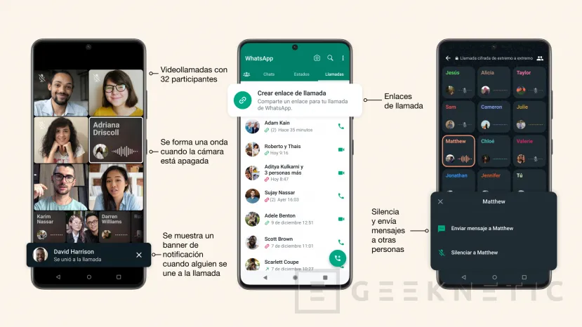 Geeknetic WhatsApp añade Reacciones, Voz y un Selector de Privacidad a los estados 2