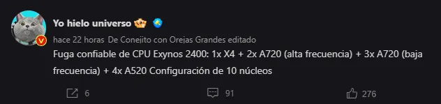 Geeknetic Filtradas las especificaciones del próximo Samsung Exynos con una configuración de 10 núcleos 2