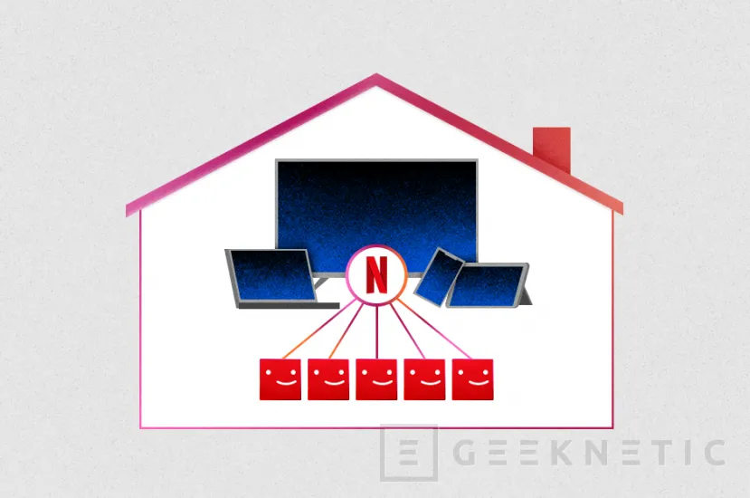 Geeknetic Netflix da comienzo a su plan para evitar las cuentas compartidas, cada usuario adicional costará 5,99 euros 1