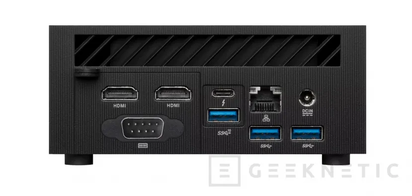 Geeknetic Nuevo ASUS Mini PC ExpertCenter PN64-E1 con CPU Intel 13 Gen y dos ranuras para SSD M.2 3