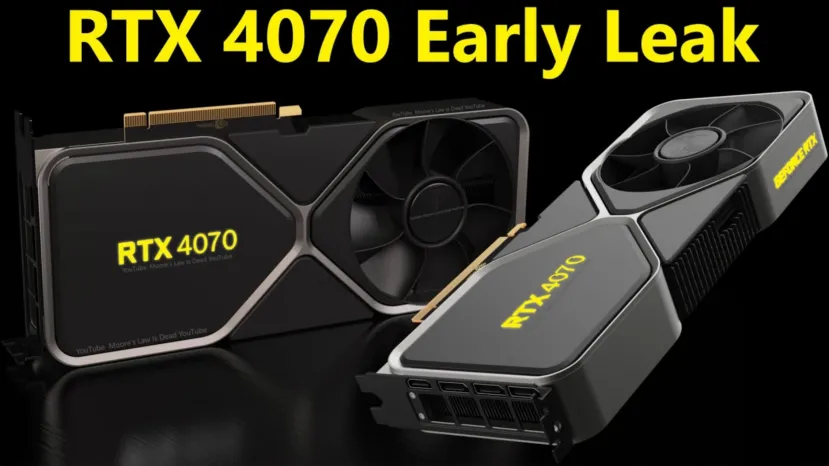 Geeknetic Los rumores apuntan a 749$ para el precio de la NVIDIA RTX 4070, solo 50$ menos que la versión Ti 2