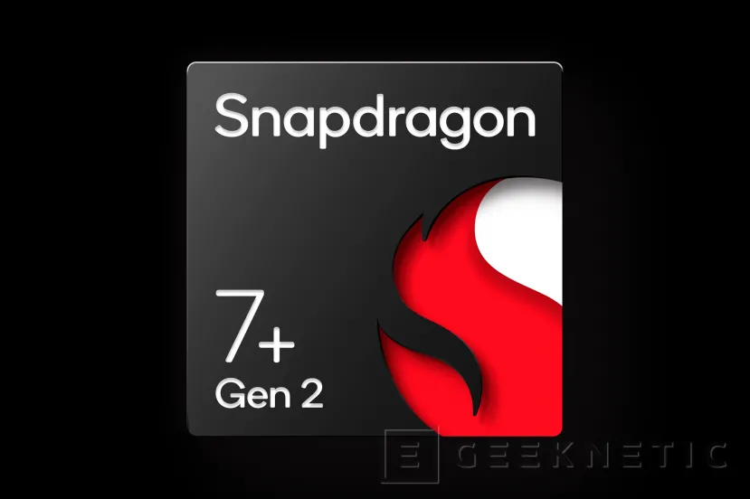 Geeknetic Qualcomm presents the Snapdragon 7+ Gen 2 with 50% higher performance than the last generation 2