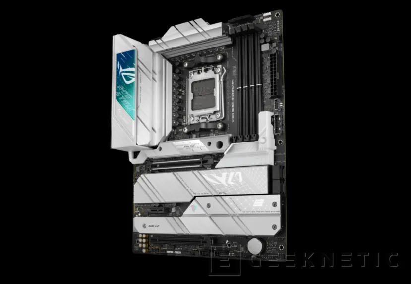 Geeknetic ASUS muestra una placa con chipset AMD X670E funcionando con 192 GB de memoria DDR5 2