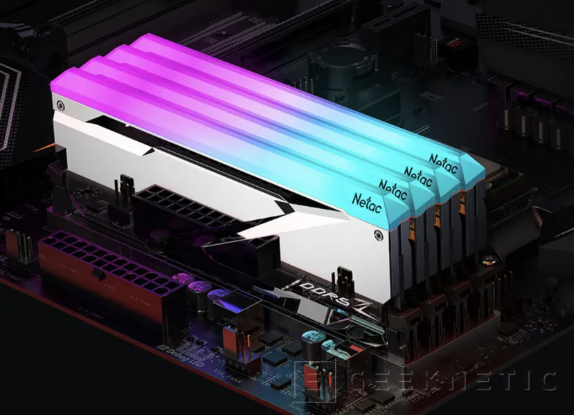 Geeknetic 8.000 MHz en las nuevas memorias DDR5 Netac Hurricane Z RGB 2