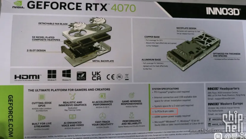 Geeknetic Las NVIDIA GeForce RTX 4070 personalizadas no tendrán que utilizar el conector 12VHPWR de 16 pines 1