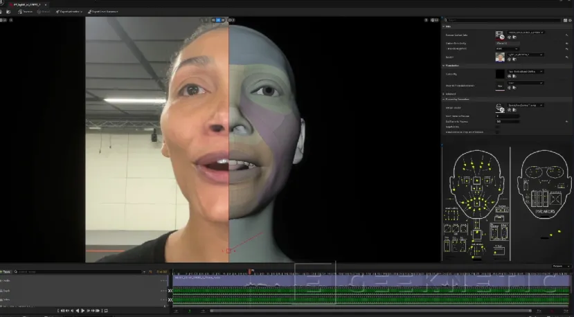 Geeknetic Metahuman Animator de Unreal Engine 5 permite crear modelos faciales 3D a tiempo real con la cámara del móvil 1