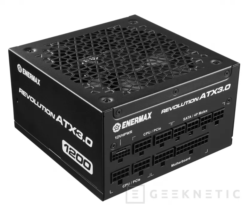 Geeknetic Nuevas fuentes Enermax Revolution ATX 3.0 con doble conector 12VHPWR de 16 pines 1