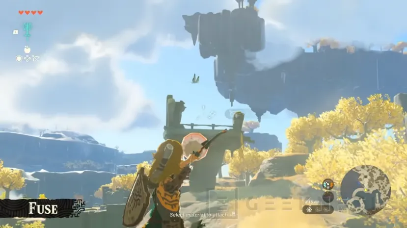 Geeknetic Nuevo vídeo de Zelda: TotK que muestra nuevos detalles junto con una Switch OLED con motivos del juego 1