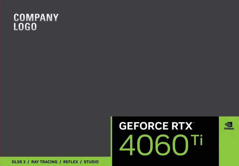Geeknetic Filtrado el material de marketing de la NVIDIA RTX 4060 Ti 1
