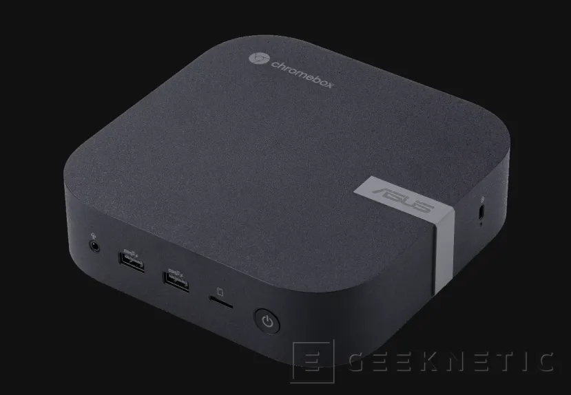 Geeknetic El pequeño ASUS Chromebox 5 ofrece carga inalámbrica en su carcasa y Thunderbolt 4 3
