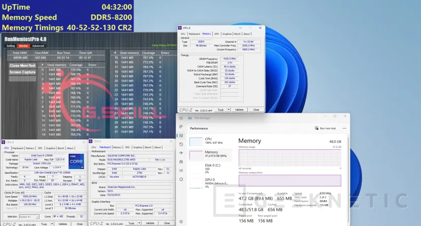 Geeknetic G.Skill presenta nuevos kits de memoria con módulos de 24 y 48 GB de hasta 8.200 MHz 2