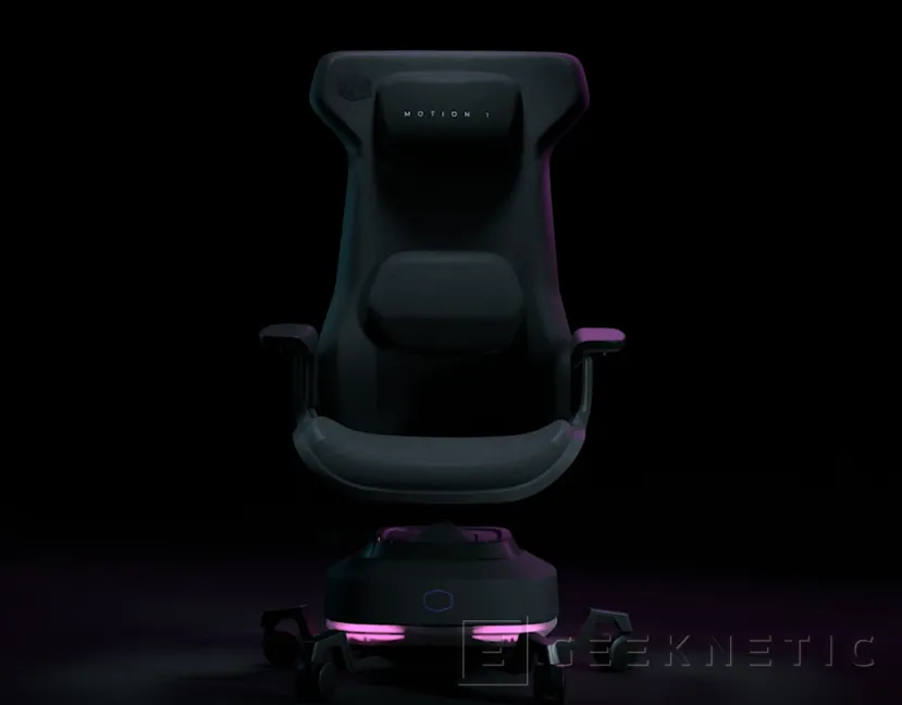 Geeknetic Cooler Master ha lanzado la nueva silla con respuesta háptica COMODX Motion 1 en colaboración con D-Box 1