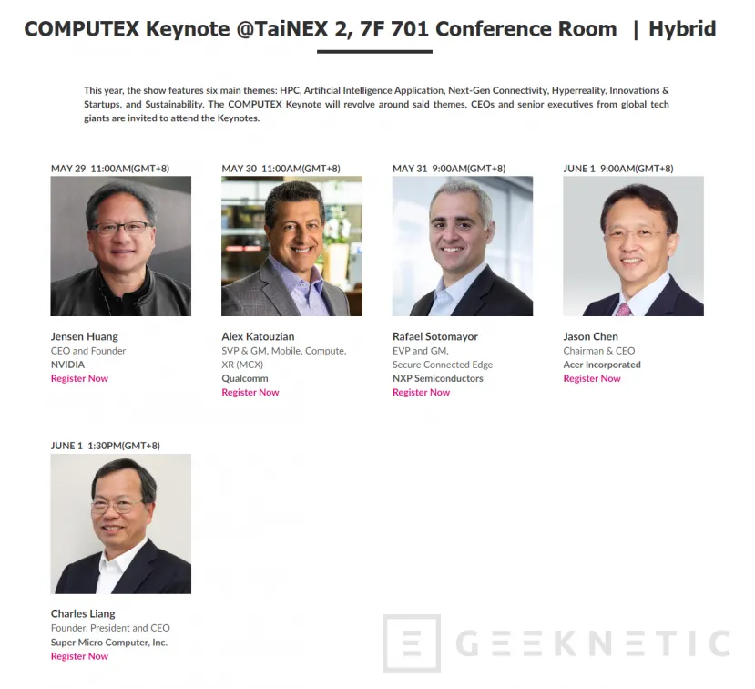 Geeknetic El CEO de NVIDIA, Jensen Huang, ofrecerá la Keynote de apertura del COMPUTEX 2023 1