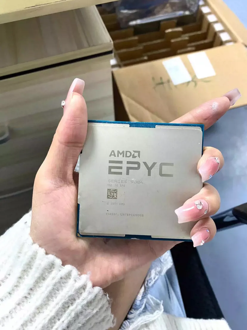 Geeknetic Visto a la venta un AMD EPYC Genoa-X con 1.152 MB de caché total en el mercado chino de segunda mano 1