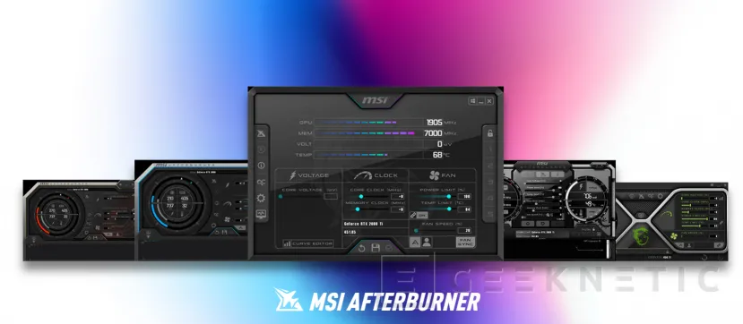 Geeknetic MSI Afterburner se actualiza a la versión 4.6.5 con soporte para las NVIDIA RTX 40 y AMD Radeon 7900 Series 1