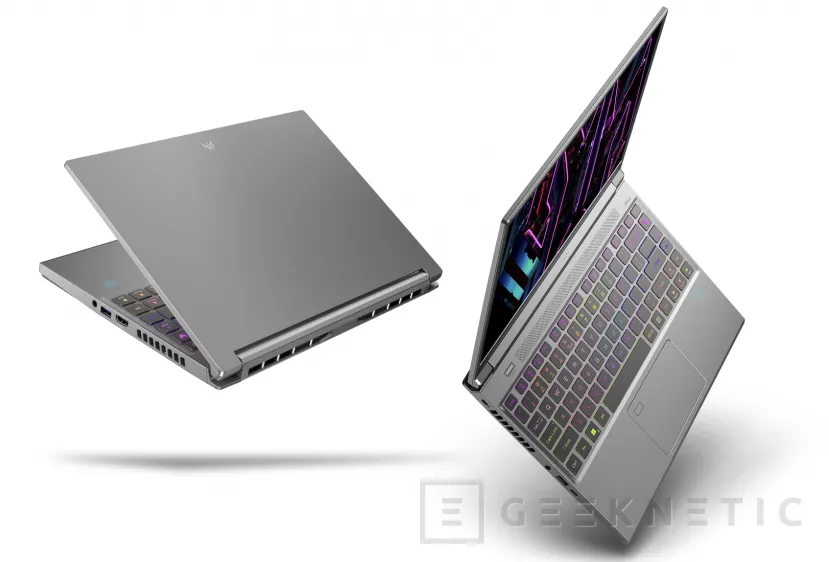 Geeknetic El Acer Predator Triton 14 combina un Core i7-13700H con una RTX 4070 y panel MiniLED en menos de 2 cm de grosor 2