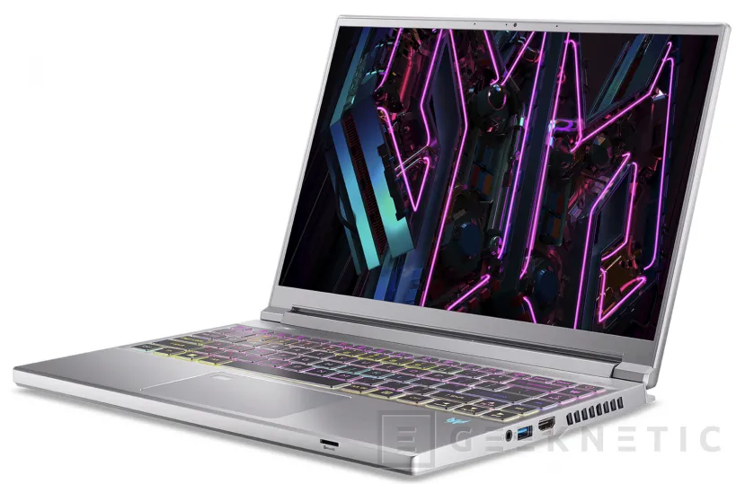 Geeknetic El Acer Predator Triton 14 combina un Core i7-13700H con una RTX 4070 y panel MiniLED en menos de 2 cm de grosor 1