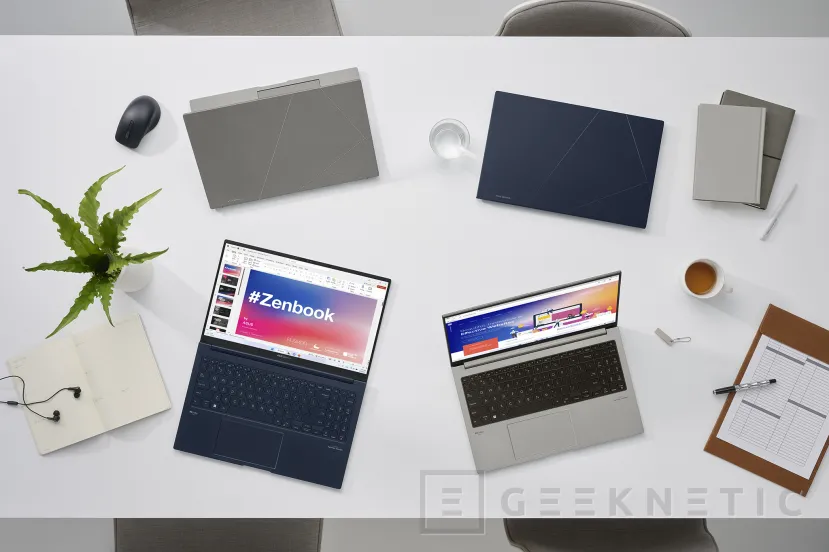 Geeknetic Nuevo portátil ASUS Zenbook 15 OLED de 15 pulgadas, resolución 2,8k a 120 Hz y CPU Ryzen 7 7735U en tan solo 1,4 kg 3