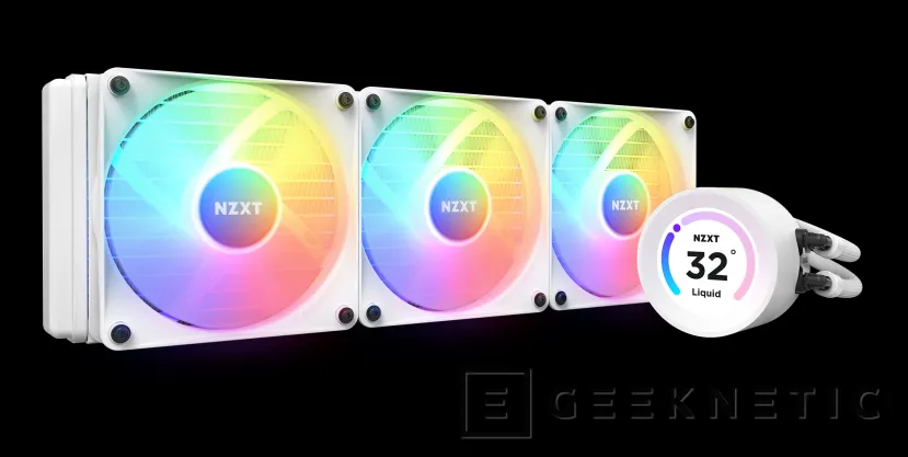 Geeknetic NZXT presenta nuevas refrigeraciones líquidas AIO Kraken Series con pantallas mejoradas e iluminación RGB 1